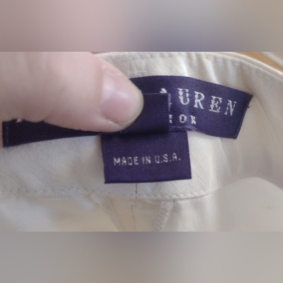 Ralph Lauren Purple Label Silk Pants - Picture 5 of 8
